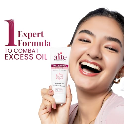 Image of Alite Oil Control Gentle Face Wash | Eliminates Excess Oil, Control Sebum Level | Prevents Acne and Breakouts For Fresh, Purify, and Hydrated Skin - 70gm
