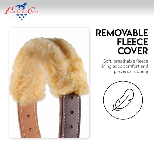 Collar de control de cuna de cuero Professional's Choice 3