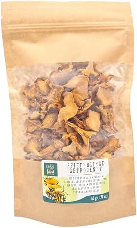Forest Food Shop Rebozuelos secos 50 g – seleccionados a mano de ...