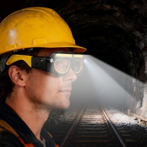 Gafas LED para faros delanteros de 18 cm con 5 modos de iluminación e impermeables 3