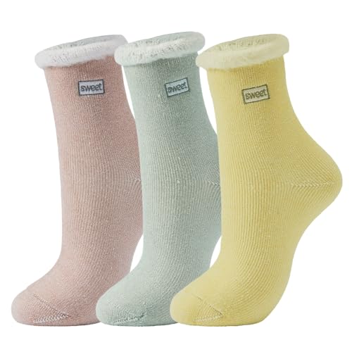 Image of J-BOX Pilates Socks for Women - Non Slip Grip Socks for Yoga, Barre, Hospital, Barefoot 4 /6 Pairs