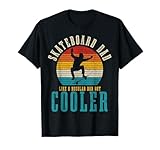 Skateboard Dad Funny Vintage Skating Skater T-Shirt