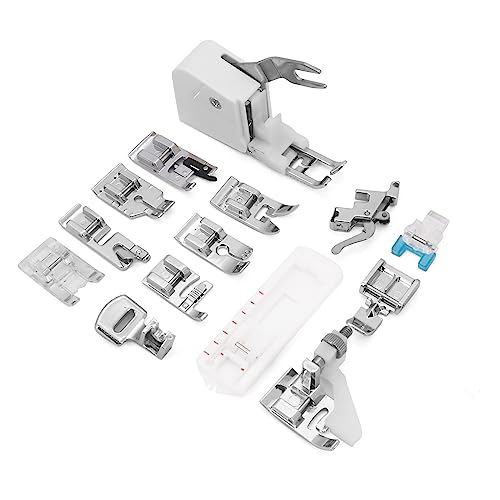 Yuhtech 15 Piece Universal Sewing Machine Presser Walking Feet Kit - Image 3