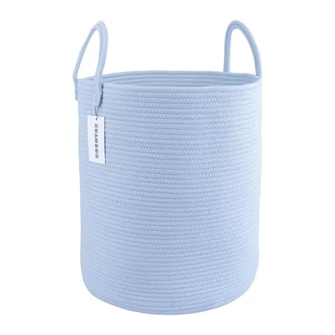 XUANGUO Cotton Rope Laundry Basket Cover