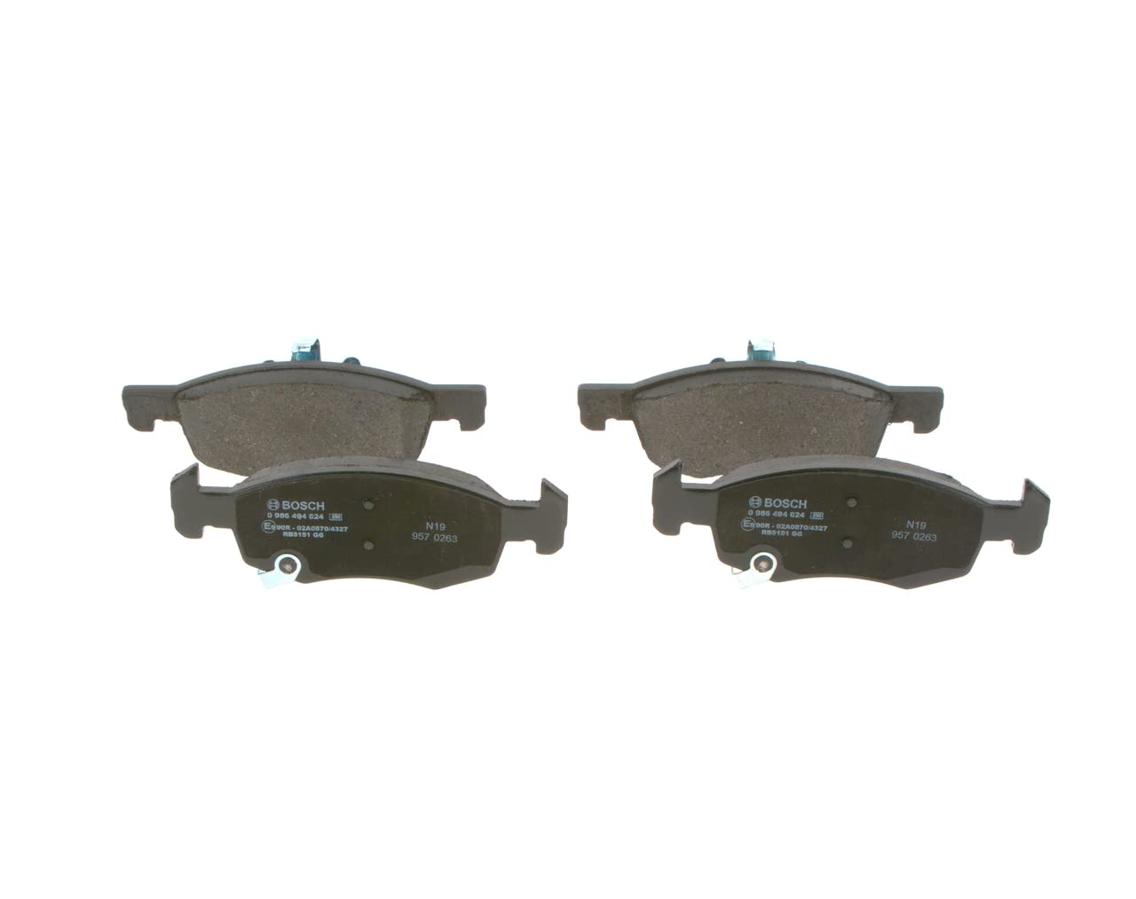 Kit De Plaquettes De Frein Arrière BOSCH 0 986 494 735 - Pour Renault Mégane III Et Modèles Compatibles - 7