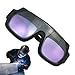 Welding Safety Glasses - Auto Darkening True Color Lens Goggles, Scratch Resistant Protective Eyewear, UV Blocking Welding Tool Accessory for Construction Woodworking ARC TIG MIG Plasma CuttingWelding