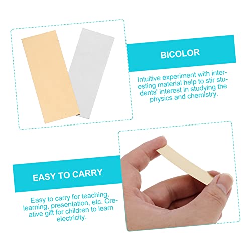 VILLFUL 40 pares de folhas de zinco de cobre probiótico orgânico de frutas orgânicas, material de ve