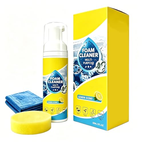 ocpcrn 4-in-1 Multi-Enzyme Foam Cleaner Foam Cleaner Multi Purpose All-Purpose Deep Cleaning for Car Interior Kitchen Grease Bathroom Tiles Sofa & Upholstery (1)