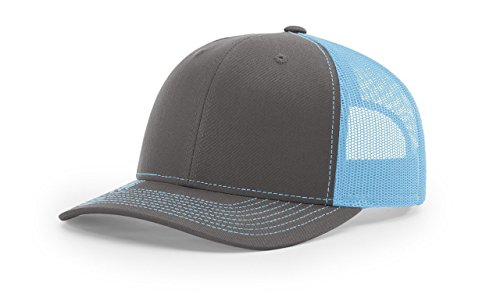Image of Richardson 112P Patterned Snapback Trucker Hat - Custom Leather Patch Hat | No Minimals | Volume Tiered Pricing