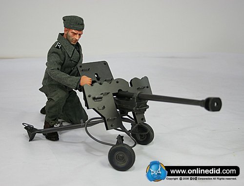 WWII German Soldier With Metal Pzb41 Anti-tank Gun DID 2006 Anniversary Edition Peter Greim