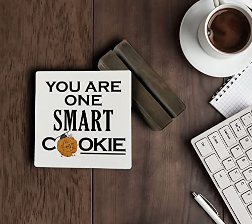 Funny Graduation Wood Plaque, You Are One Smart Cookie, Plaque with Wooden Stand, Funny Graduation Wood Sign Gift, Graduation Class of 2023 Gift, Gift for Daughter, Graduation, Best Friends, Family - Image 6