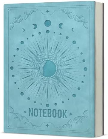 Tarot Card Moon Phase Notebook Journal