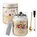 QIMYGIFT Overnight Oats Gläser mit Deckel, 500ml Einmachgläser mit Schraubdeckel Meal Prep Gläser für Hausgemachte Marmelade, Babynahrung, Einlegen, Einmachen, Mason Jar, Sauerteig ml Glas günstig Kaufen-QIMYGIFT Overnight Oats Gläser mit Deckel, 500ml Einmachgläser mit Schraubdeckel Meal Prep Gläser für Hausgemachte Marmelade, Babynahrung, Einlegen, Einmachen, Mason Jar, Sauerteig