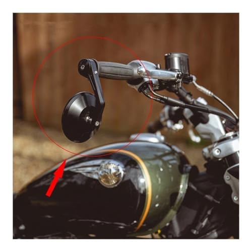 Rétroviseurs de moto Meteor 650 pour supprimer les angles morts