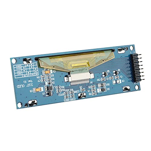 Afficheur OLED 3.12" 256x64 points écran graphique jaune SSD1322 pour interface SPI - 7