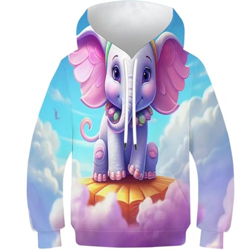 Sweat à capuche anti-froid pour enfants de 6 à 15 ans taille ajustable ADOVZ