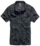 Zwei geknöpfte Brusttaschen. Genähte Brandit Logo auf der vorderen linken Tasche