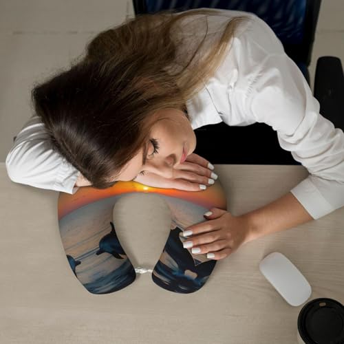 Almohada de viaje poliéster tamaño único ergonómica miniatura 7