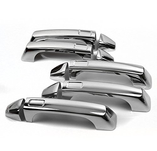Kasei H3-DHC Fits Hummer H3 Door Handle + Tailgate Covers Trim Bezel ABS Chrome …