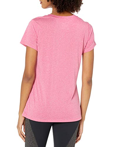 Hanes Women's Sport Performance V-Neck Tee, Amaranth Heather, X-Large - image 5