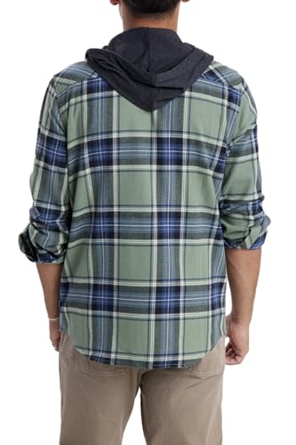 UNIONBAY Men's Classic Flannel Hoodie3