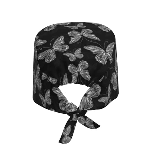 Image of Unisex Adjustable Surgical Sweatband - Elastic Bandage Cap - Scrub Caps for Nurse Working Cap