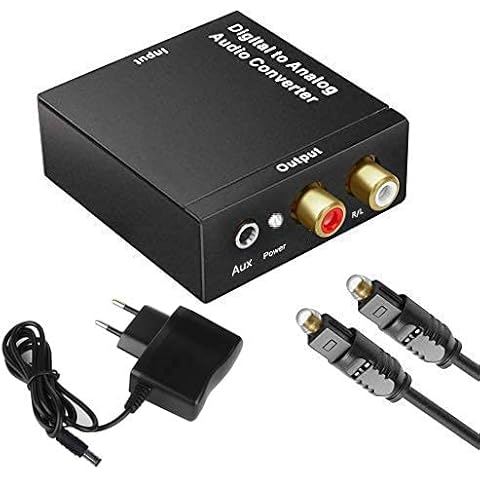 Dac Wandler Konverter Digital Zu Analog Audio USB Converter HiFi Zen Toslink Zu Analog Stereo Cover