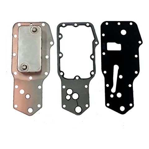 New Replacement Heavy Duty Oil Cooler & Gasket Kit 3957544 for Oliver White, CASE-IH, Cummins Engines Cover