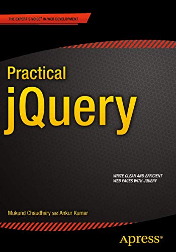 Practical jQuery 1484207882 Book Cover