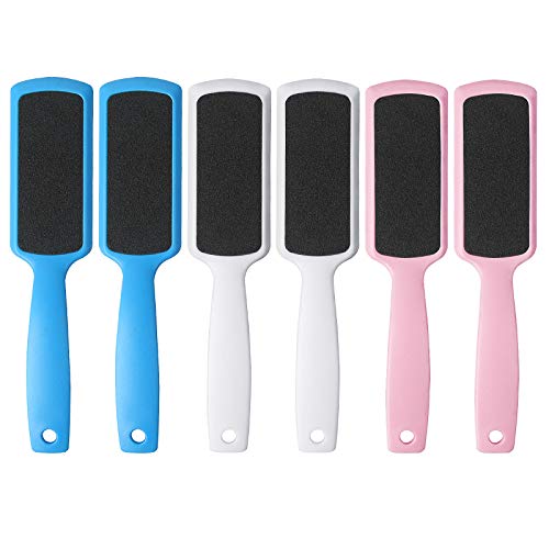 Lot de 6 limes à pieds en acier durable et design ergonomique