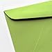 Note Card Cafe Colored Letter Envelopes #10 | Lime Green | 100 Pack | 9.5 x 4.125 in | Standard Gummed Seal | for Business, Letters, Greeting Cards, Thank You Notes, Mailing Invitations, Documents