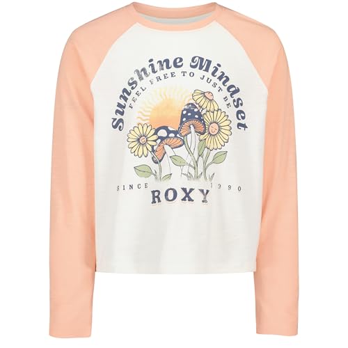 Image of Roxy Girls' Long Sleeve Relaxed Fit Graphic Tee