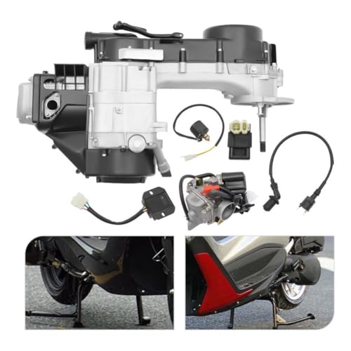GY6 150cc CVT Engine Motor 8 Gears Cylinder Long Case