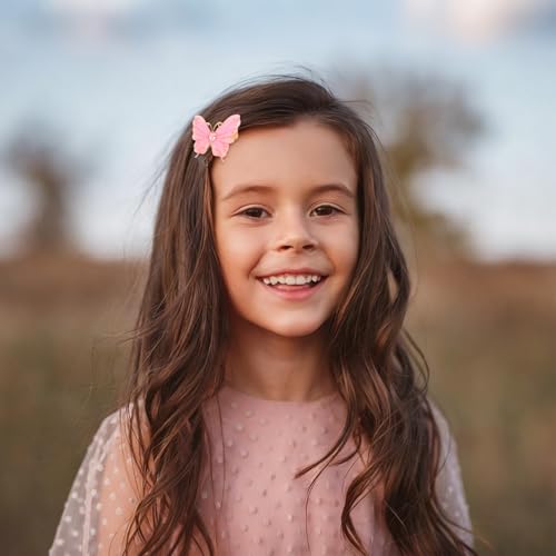 10 Pinzas Mariposa para cabello de niñas y mujeres miniatura 2