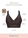 PARFAIT Adriana P5482 Women's Curvy and Full Bust Supportive Wire-Free Lace Bra-Deep Nude-40D