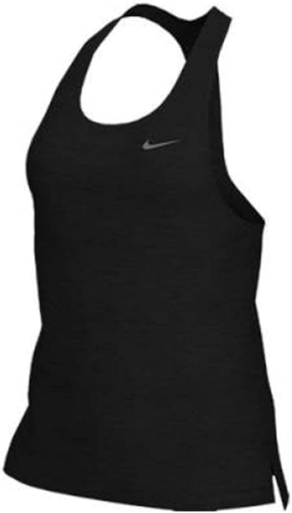 Nike Womens Yoga Layer Tank (Black, X-Small)