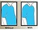 Frogwill Mens Posture Correction/Support/Pain Relief Slimming Body Vest Shirt (M, White-New)