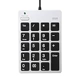  Teclado num?rico SANWA SUMINISTRO USB Silver NT-18USV (jap?n importaci?n)