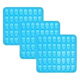 Photo Gallery aboofan 3 stampi in silicone a forma di teschio per la cottura di cioccolatini e cubetti di ghiaccio, mini stampi antiaderenti a forma di teschio con 40 cavità Photo Gallery aboofan 3 stampi in silicone a forma di teschio per la cottura di cioccolatini e cubetti di ghiaccio, mini stampi antiaderenti a forma di teschio con 40 cavità