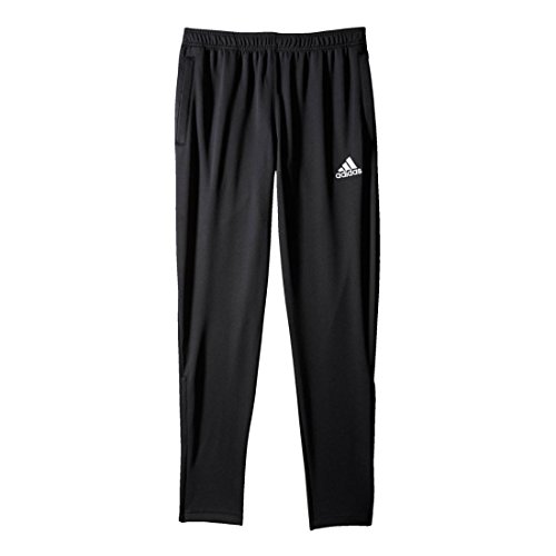 adidas Men's Core 15 Training Pants, Black/White, Large