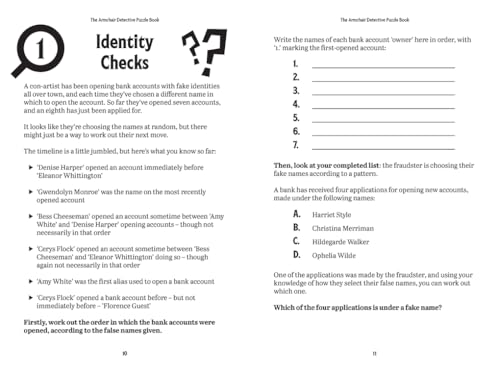 The Armchair Detective Puzzle Book: Test Your Inner Sleuth with over 70 Puzzles to Solve - Image 2