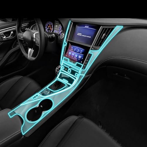Protection PPF-TPU haut de gamme pour console centrale Infiniti Q60
