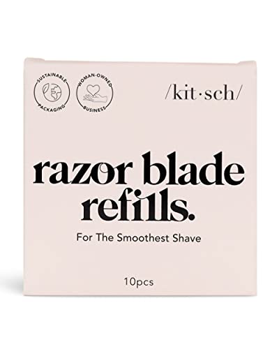 Kitsch Double Edge Razor Blades Refills & Dry Brushing Body Brush with Discount - image 2