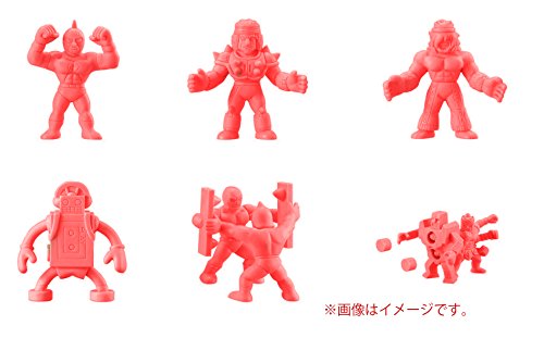 キン肉マン　キンケシ 07 【赤ver.全6種セット】 バンダイ ガシャポン
