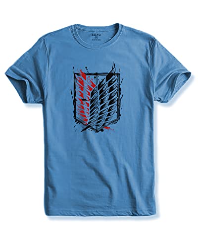 Image of ADRO Men's 100% Cotton Regular Fit T-Shirt
