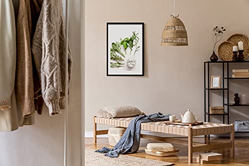 Cadre MDF 50x70 cm Tulup avec affiche d'herbes pour tableau décoratif moderne - 3