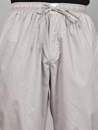 Image of Majestic Man Men Mid Rise Comfort Fit Solid Pure Cotton Casual Style Lounge Pants