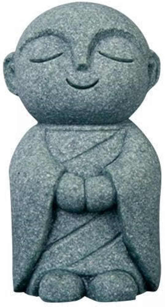 自然岩形上の彫刻僧侶【インテリア】 A carved limestone buddhist votive stele Tang dynasty | 唐