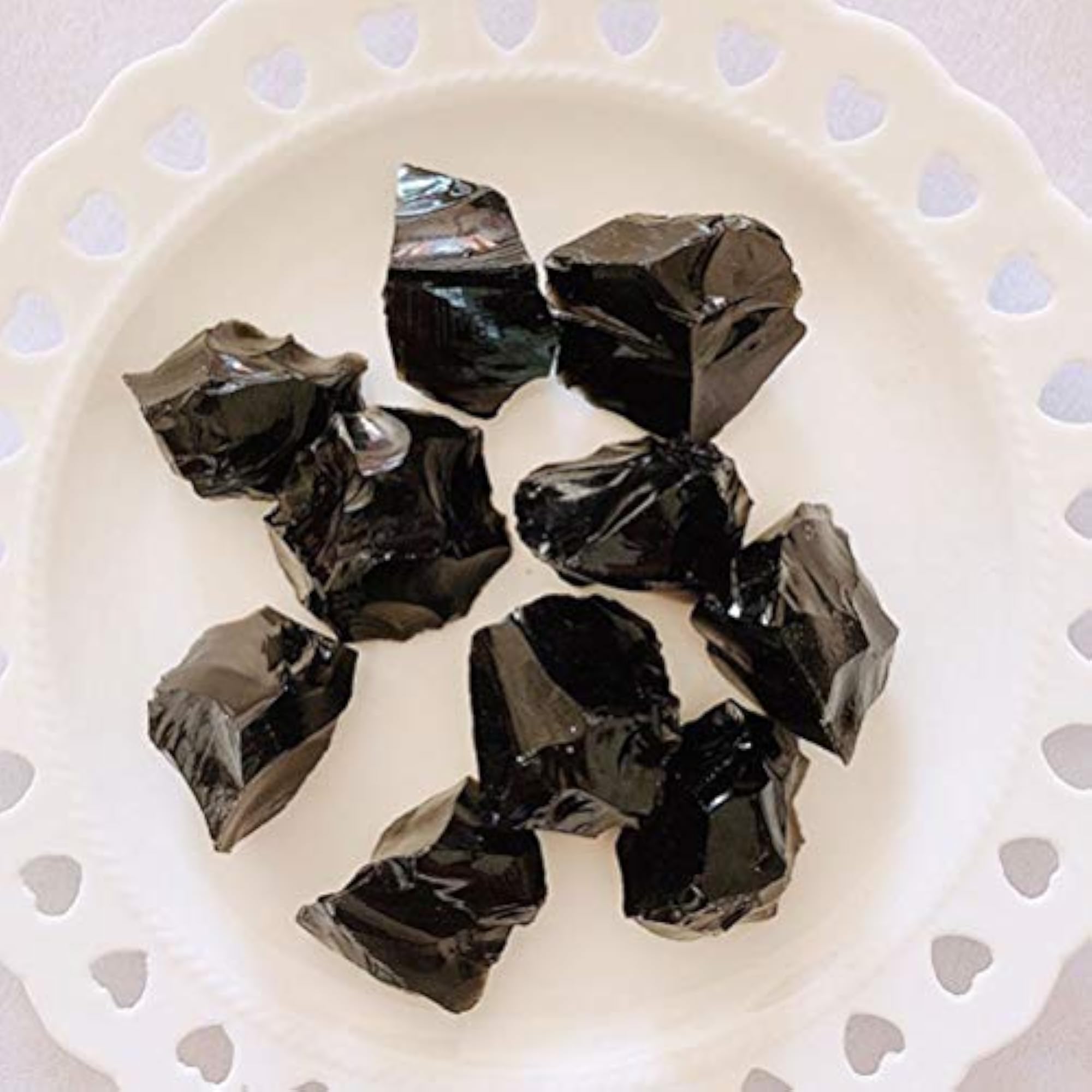 500g Obsidian Tumbled Chips for Reiki Healing