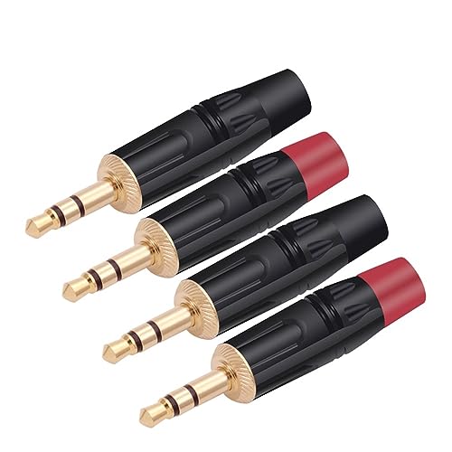 Fiche jack 3.5mm mâle stéréo résoudre faux contact de casque audio lot 100 - 2